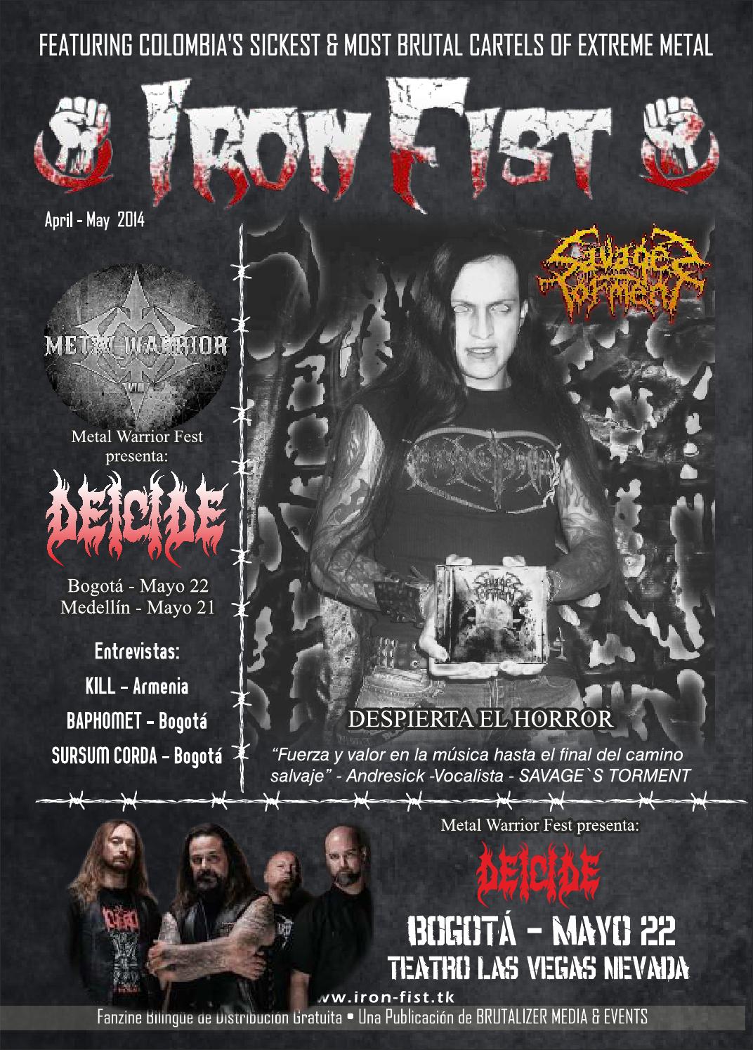 Iron fist 15 by IRON FIST ´Zine (Colombia South America) Issuu