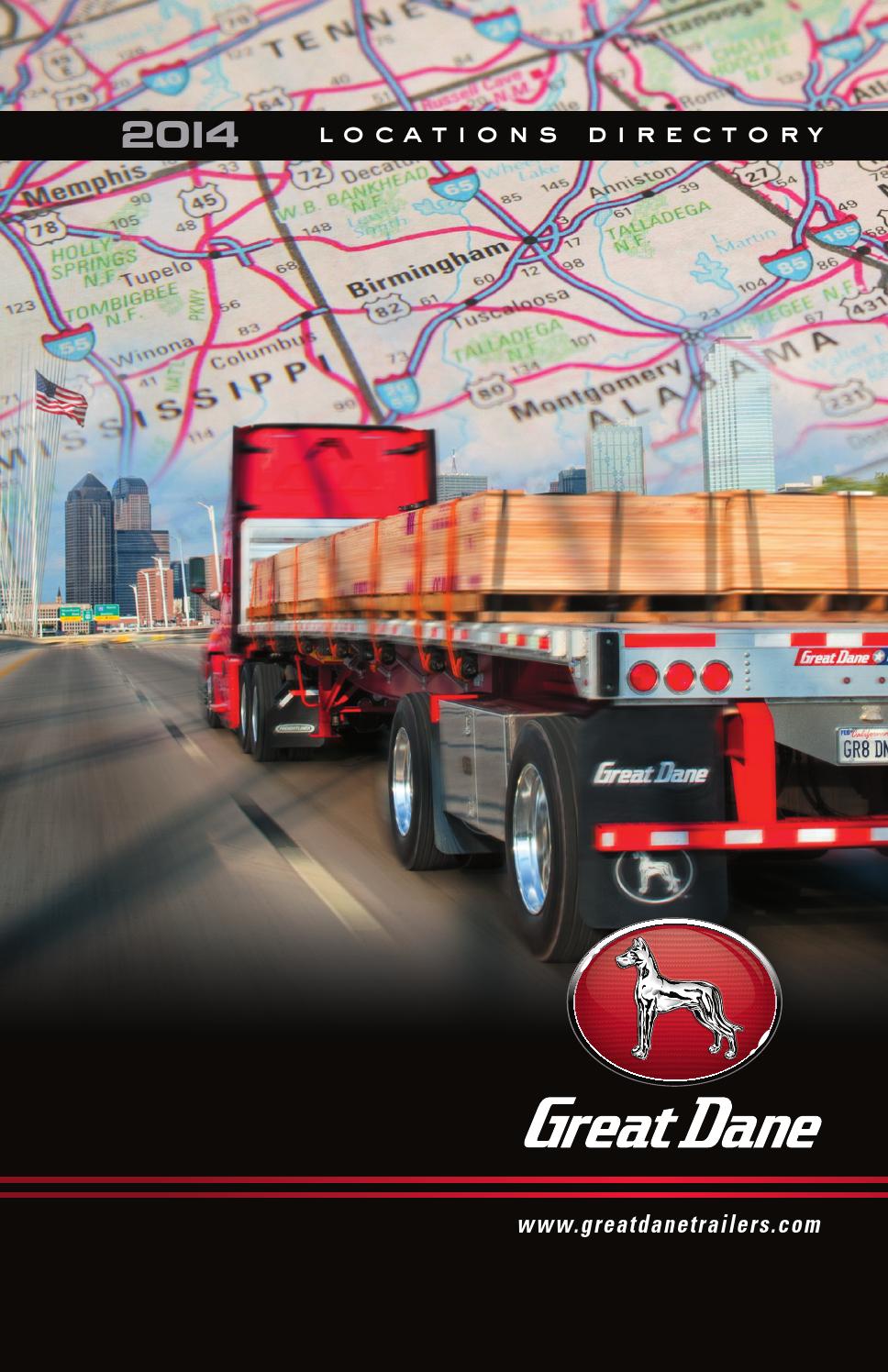 2014 Great Dane Locations Directory by Great Dane Issuu