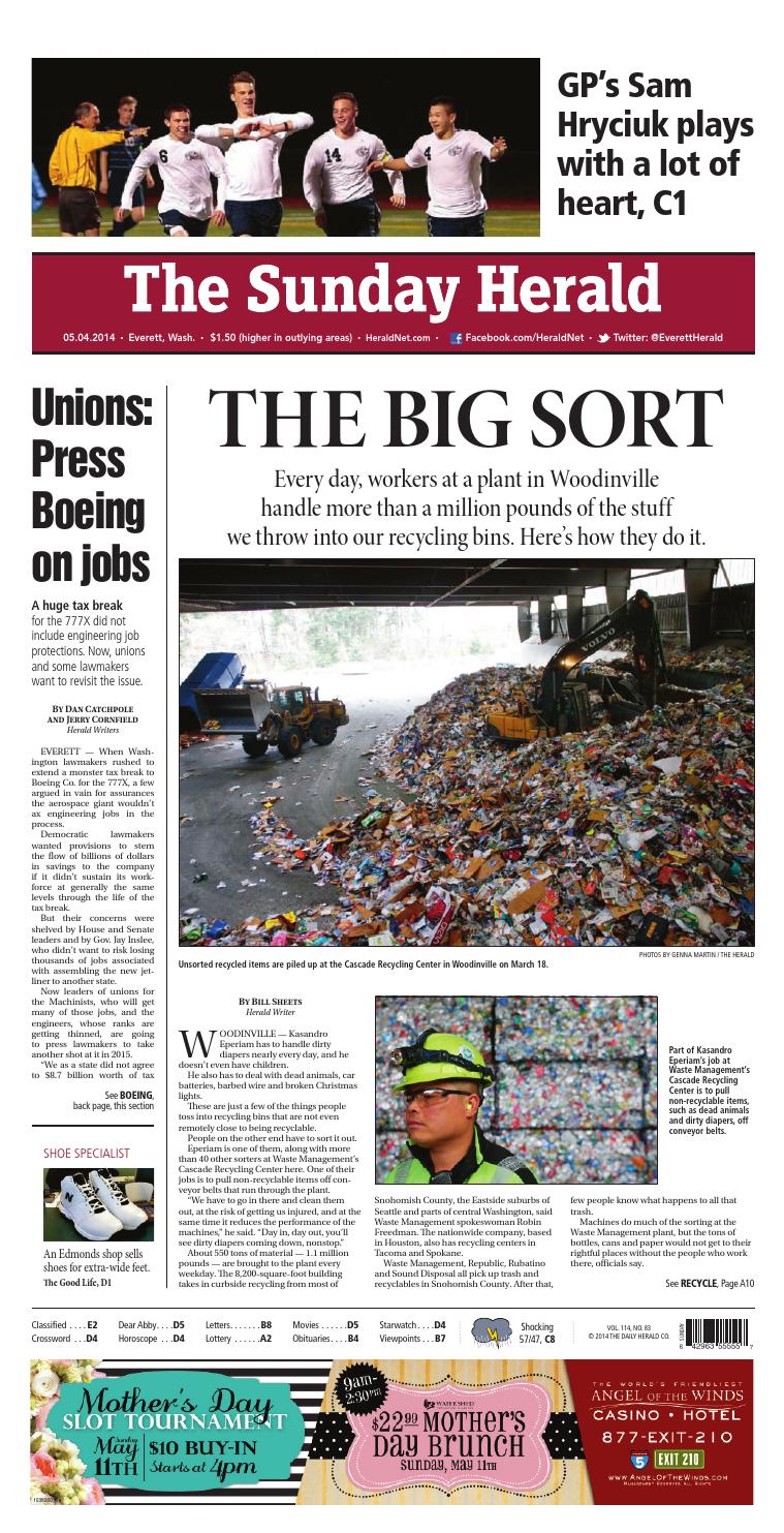 Everett Daily Herald, May 04, 2014 by Sound Publishing - Issuu