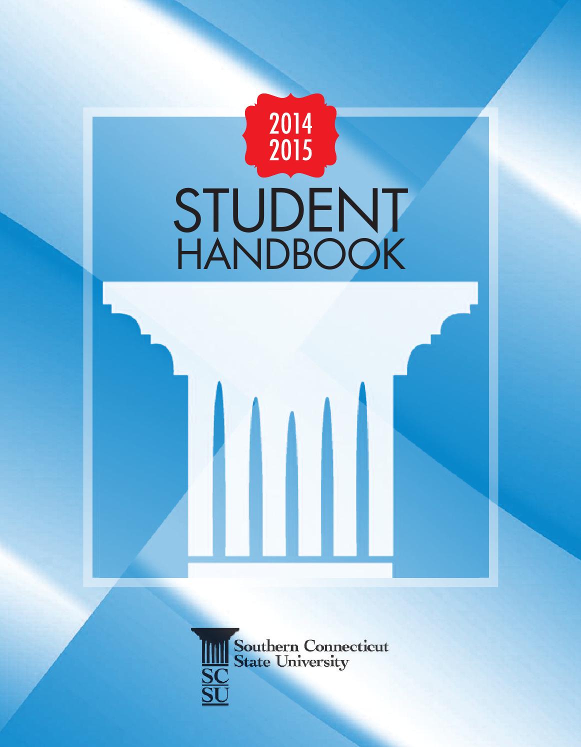 Student Handbook 2014 2015 By Southern Connecticut State