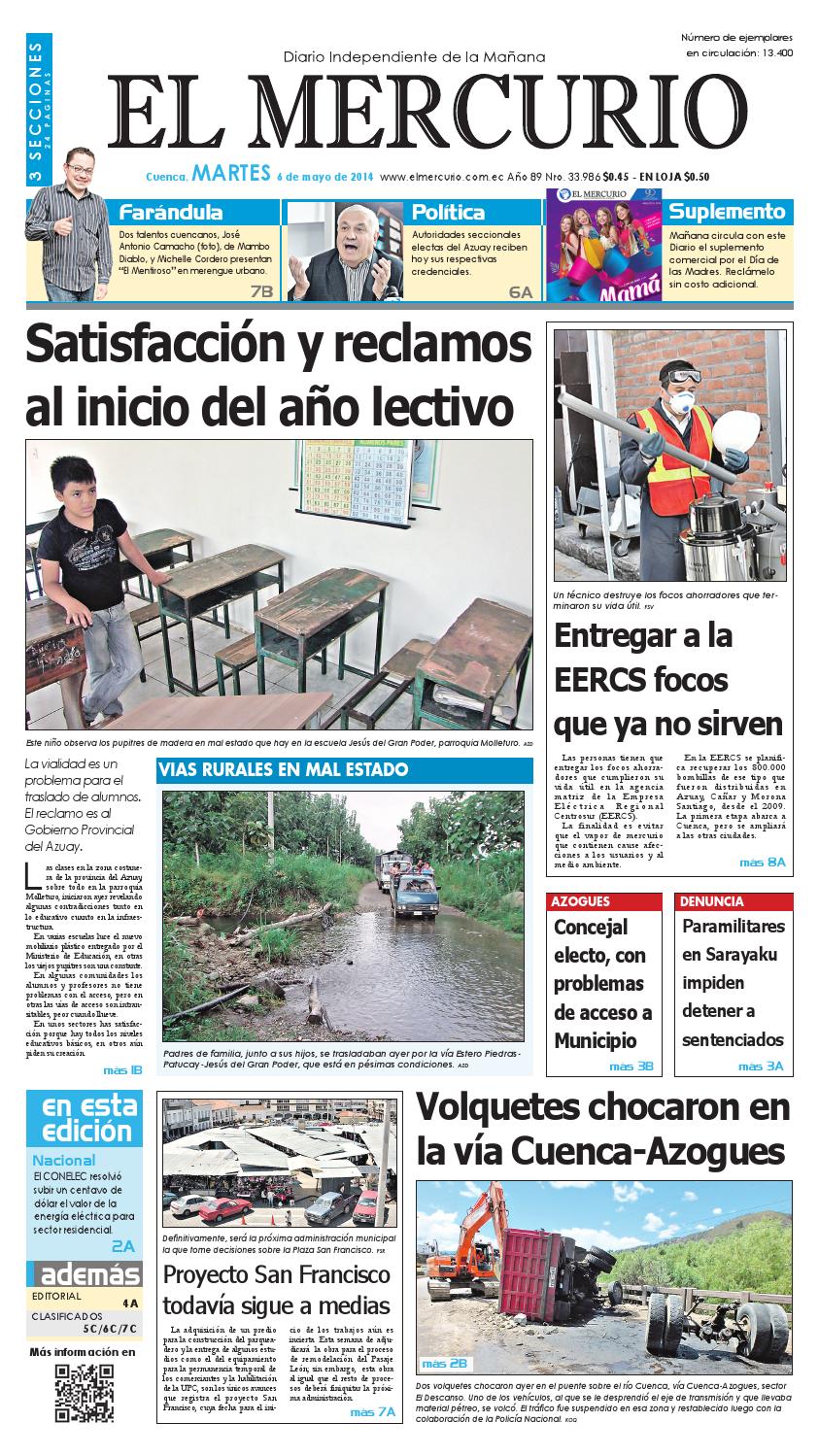 Hemeroteca 06 05 2014 By Diario El Mercurio Cuenca Issuu