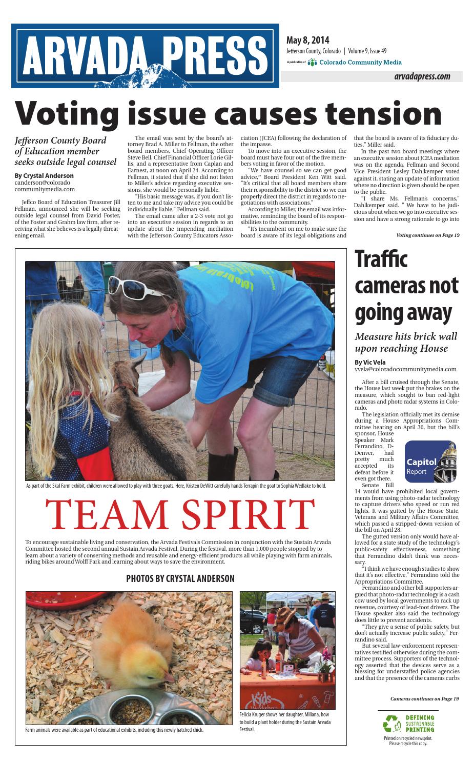 Arvada press 0508 by Colorado Community Media - Issuu