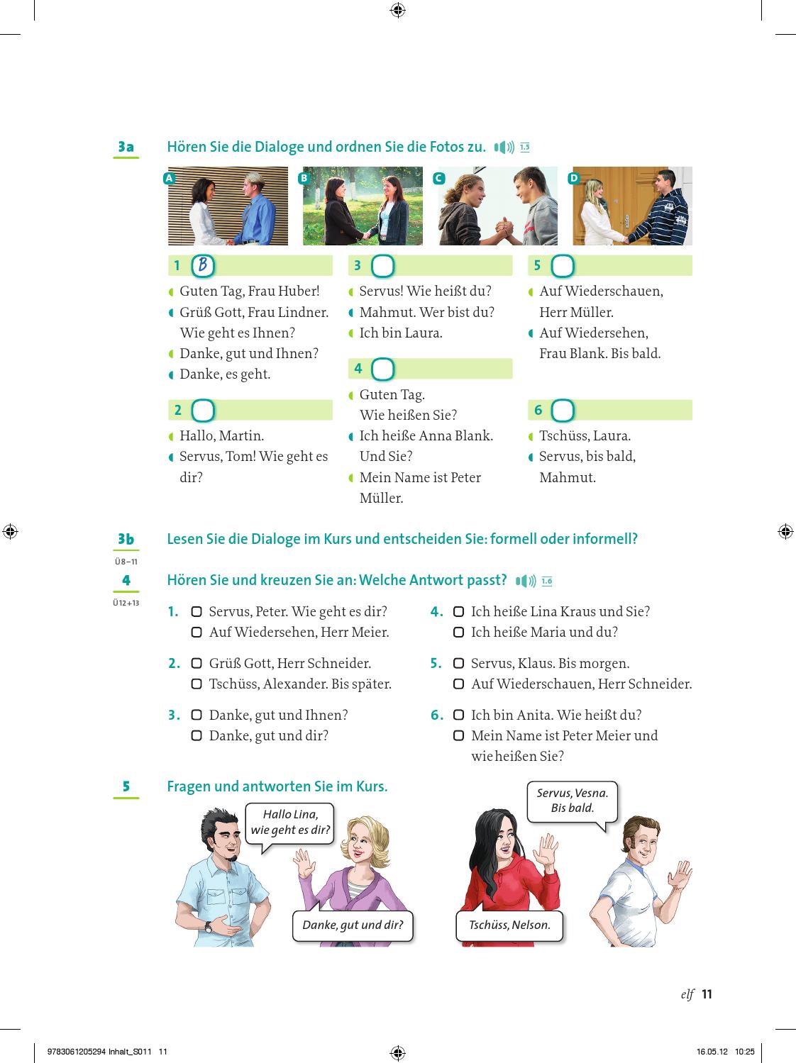 Pluspunkt Deutsch A1 Kursbuch Lösungen Pdf Pluspunkt Deutsch - Kursbuch A1 by Österreichischer Integrationsfonds