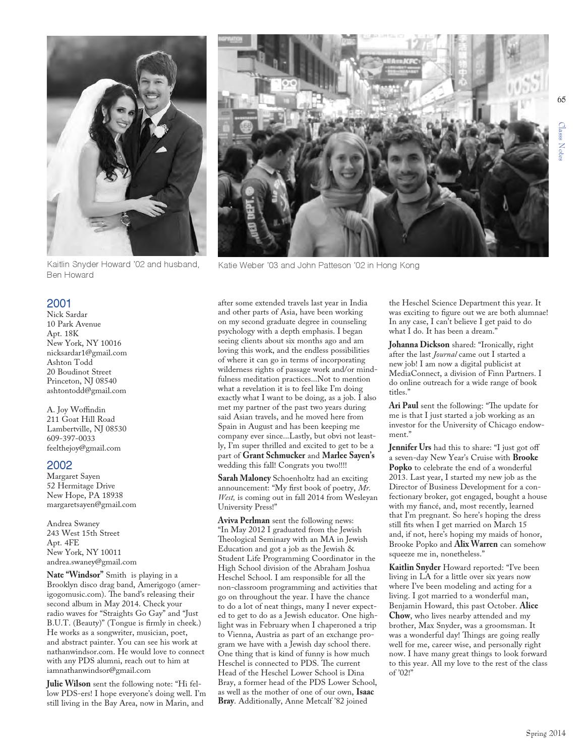 princeton day school spring 2014 journal by princeton day school issuu kaitlin snyder