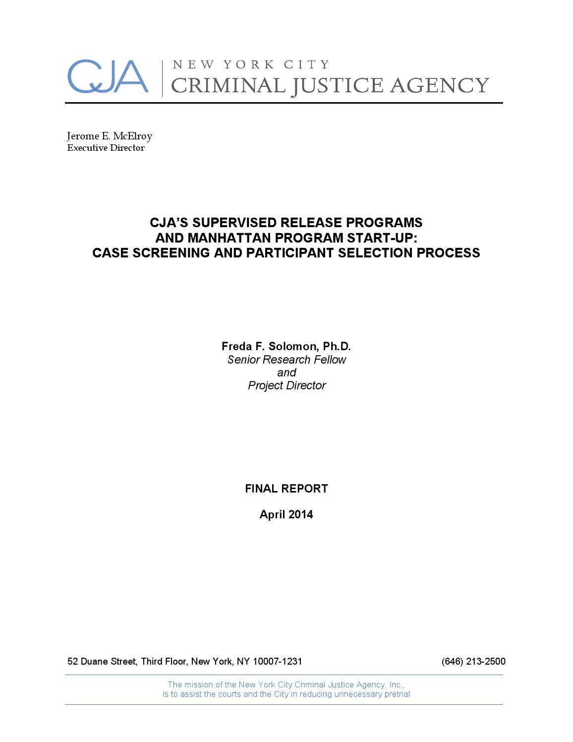 Supervised Release 14 By Administrator Issuu
