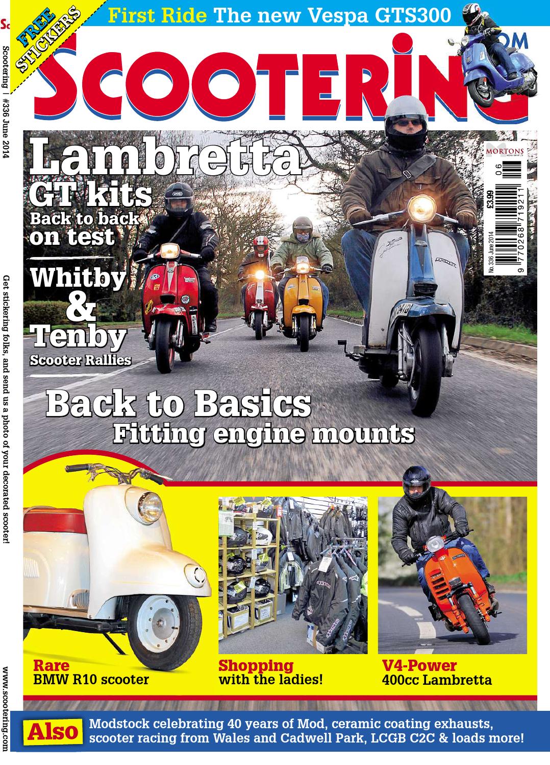 Lambretta Vs Vespa Test  . Handling Wise The New Lambretta Has It Licked.