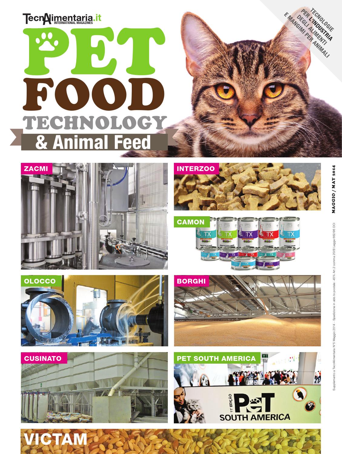 Tecnalimentaria pet food industry maggio may 2014 by TecnAlimentaria