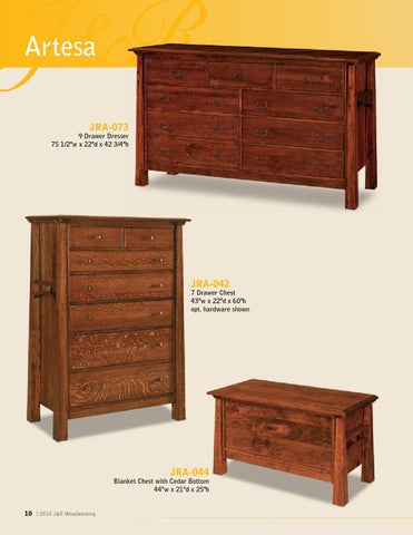 E & G Amish Furniture 2014 J × R Woodworking 家具目录 / Bedrooms / 第 10 页