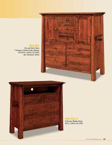 E & G Amish Furniture 2014 J × R Woodworking 家具目录 / Bedrooms / 第 13 页
