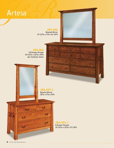 E & G Amish Furniture 2014 J × R Woodworking 家具目录 / Bedrooms / 第 8 页
