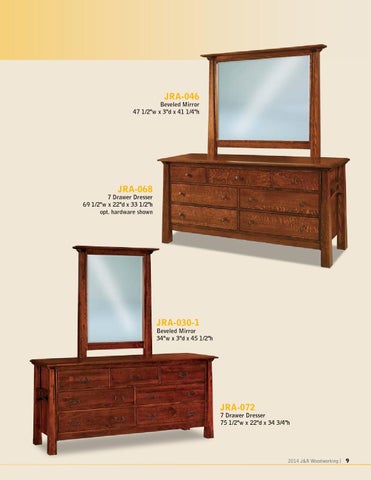 E & G Amish Furniture 2014 J × R Woodworking 家具目录 / Bedrooms / 第 9 页