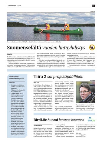 Tiira 2/2014 by BirdLife Suomi - Issuu