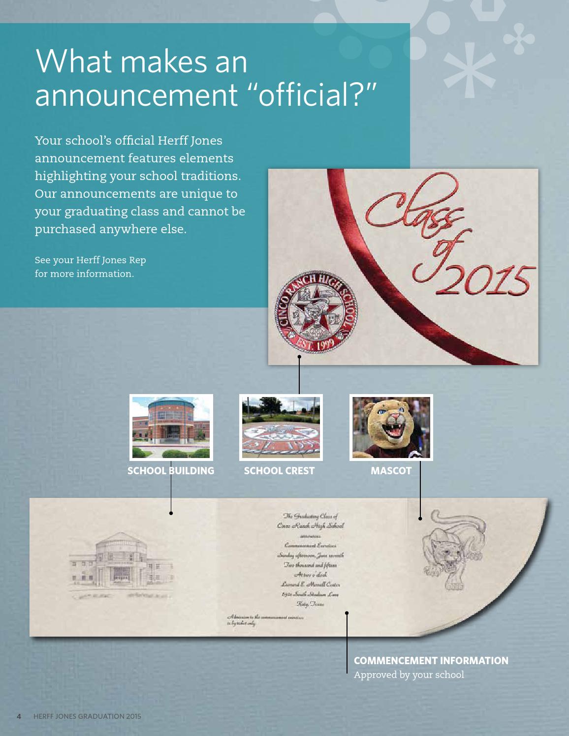 Herff Jones Graduation 2015 Catalog by Herff Jones issuu
