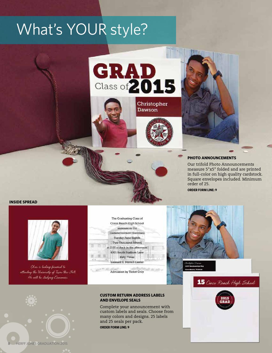 Herff Jones Graduation 2015 Catalog by Herff Jones Issuu