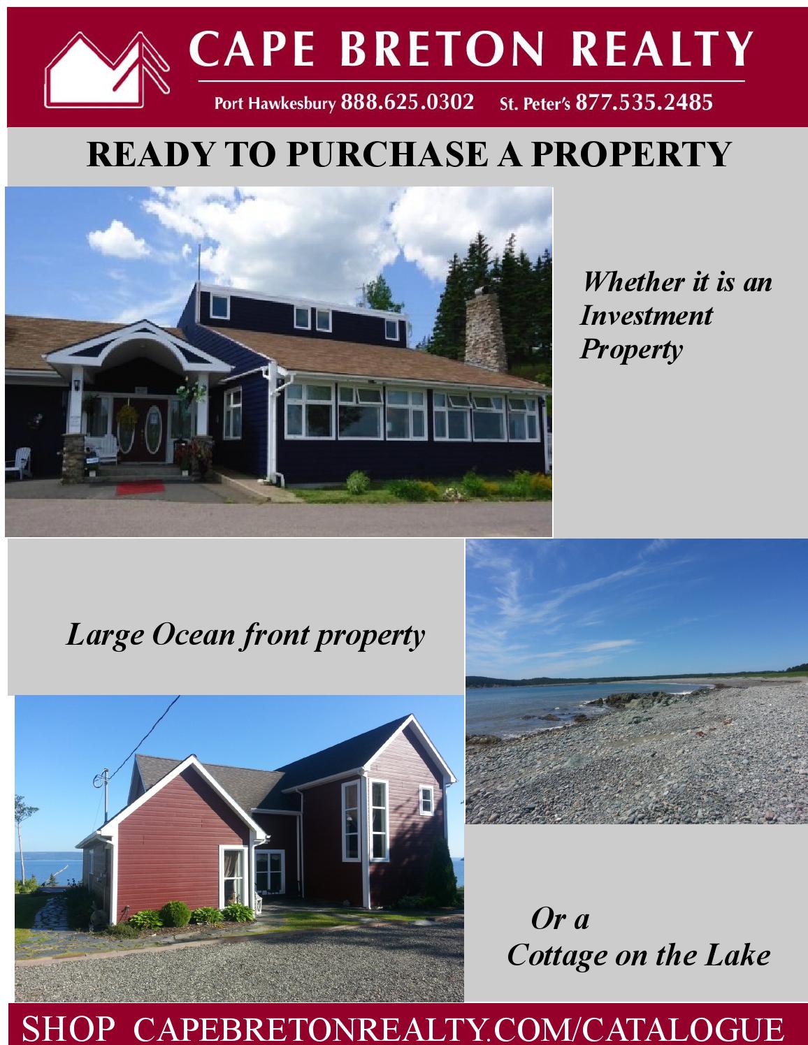 Cape Breton Realty Catalogue 05/14 by Cape Breton Realty Issuu