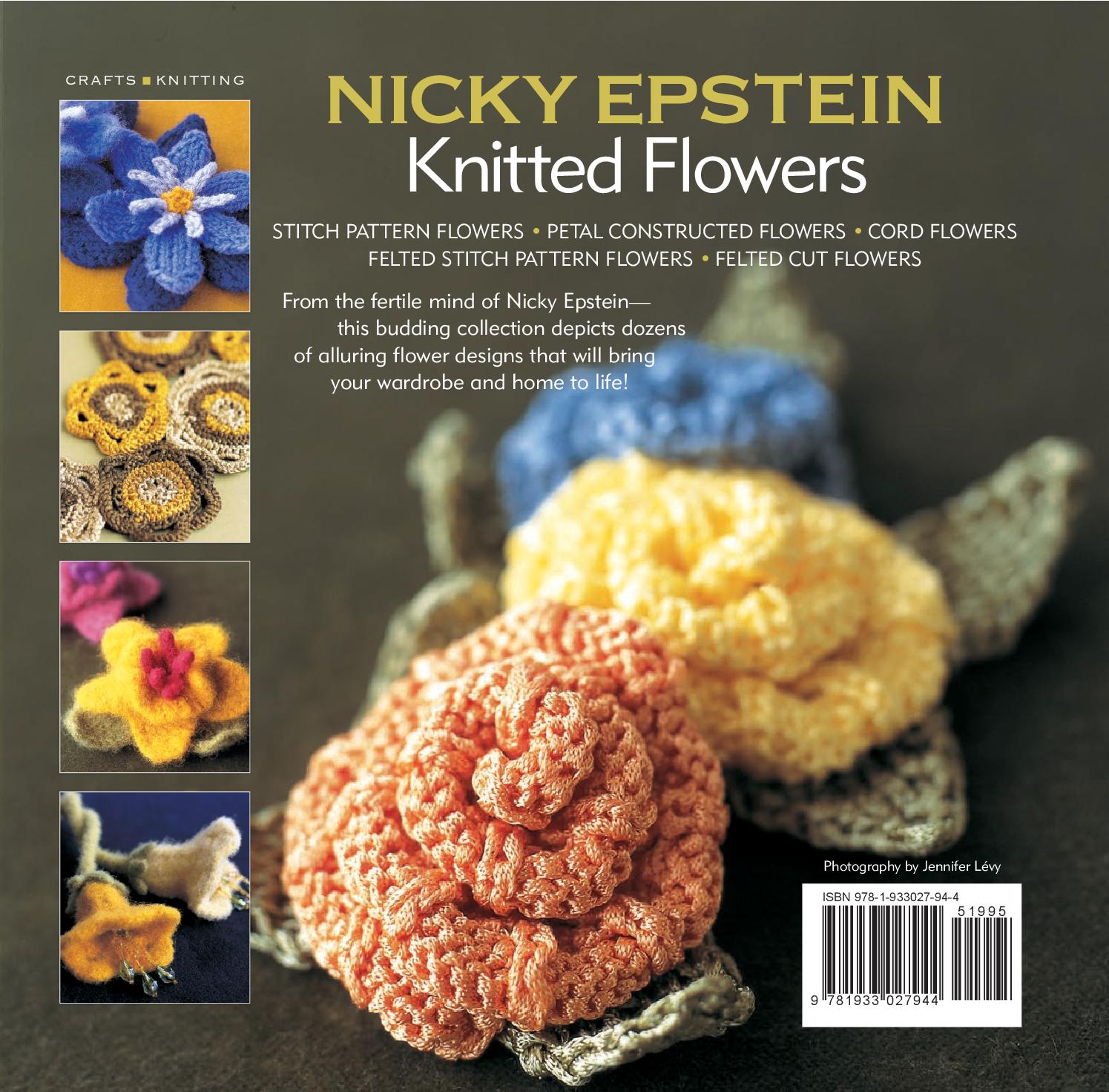 Nicky Epstein Knitted Flowers by Sixth&Spring Books Issuu