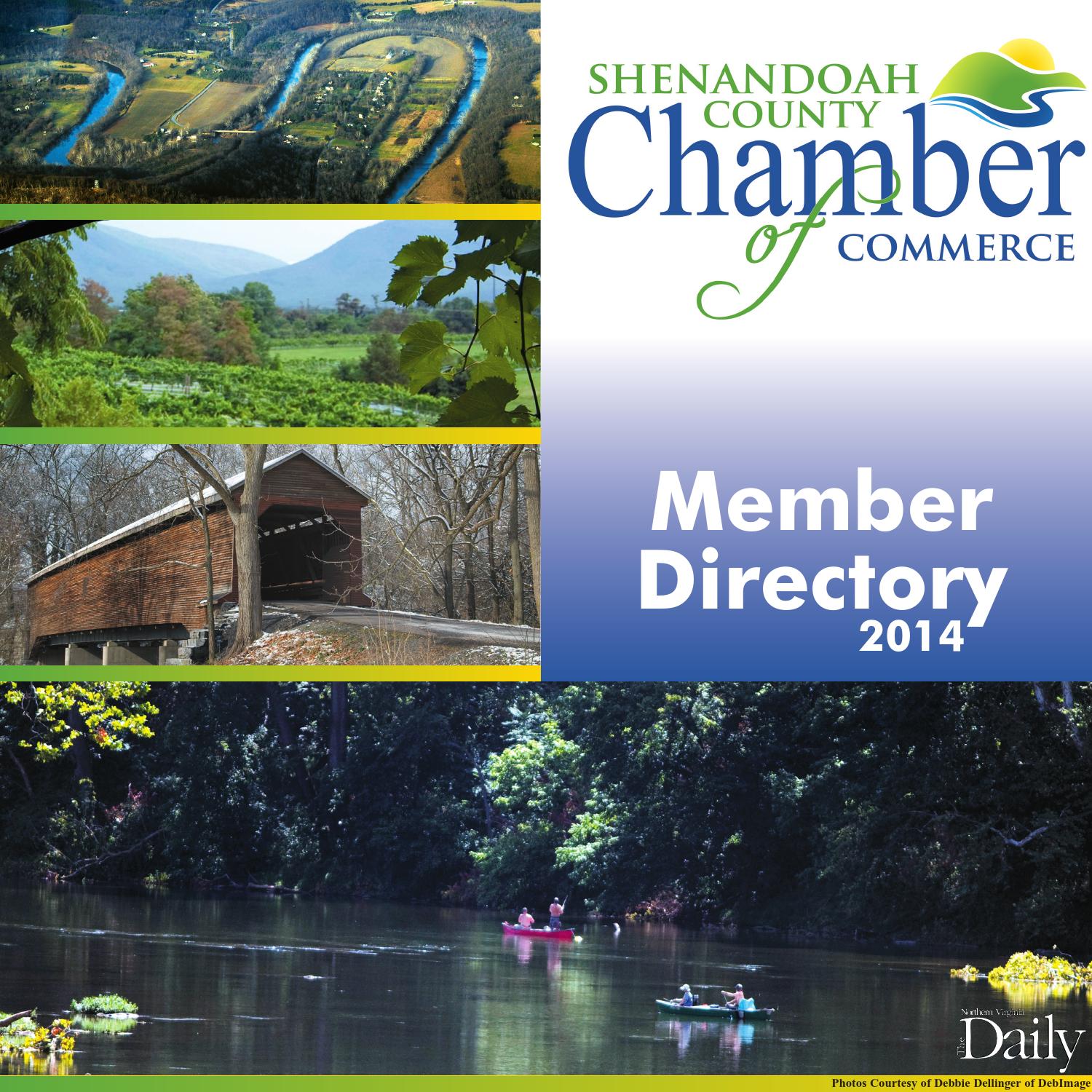 Shenandoah County Chamber of Commerce Member Directory 2014 by Northern