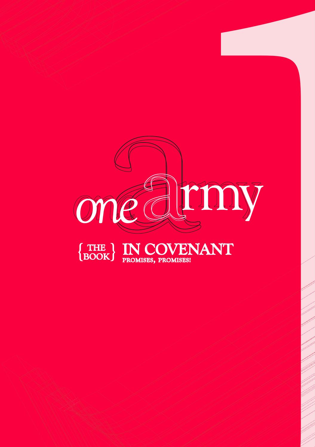 One Army In Covenant by Salvation Army IHQ Issuu