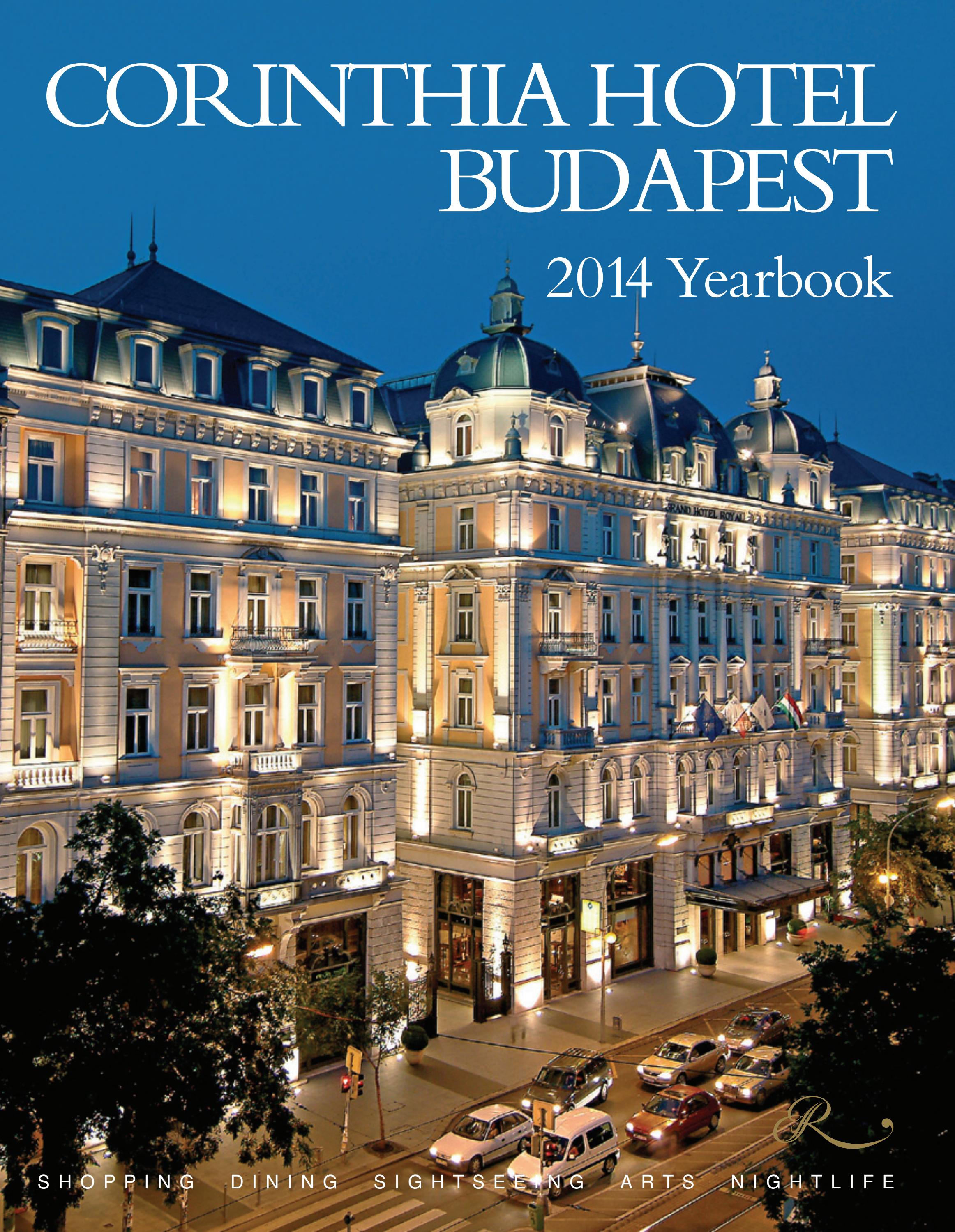 Corinthia Hotel Budapest 2014 Yearbook by Business Publishing