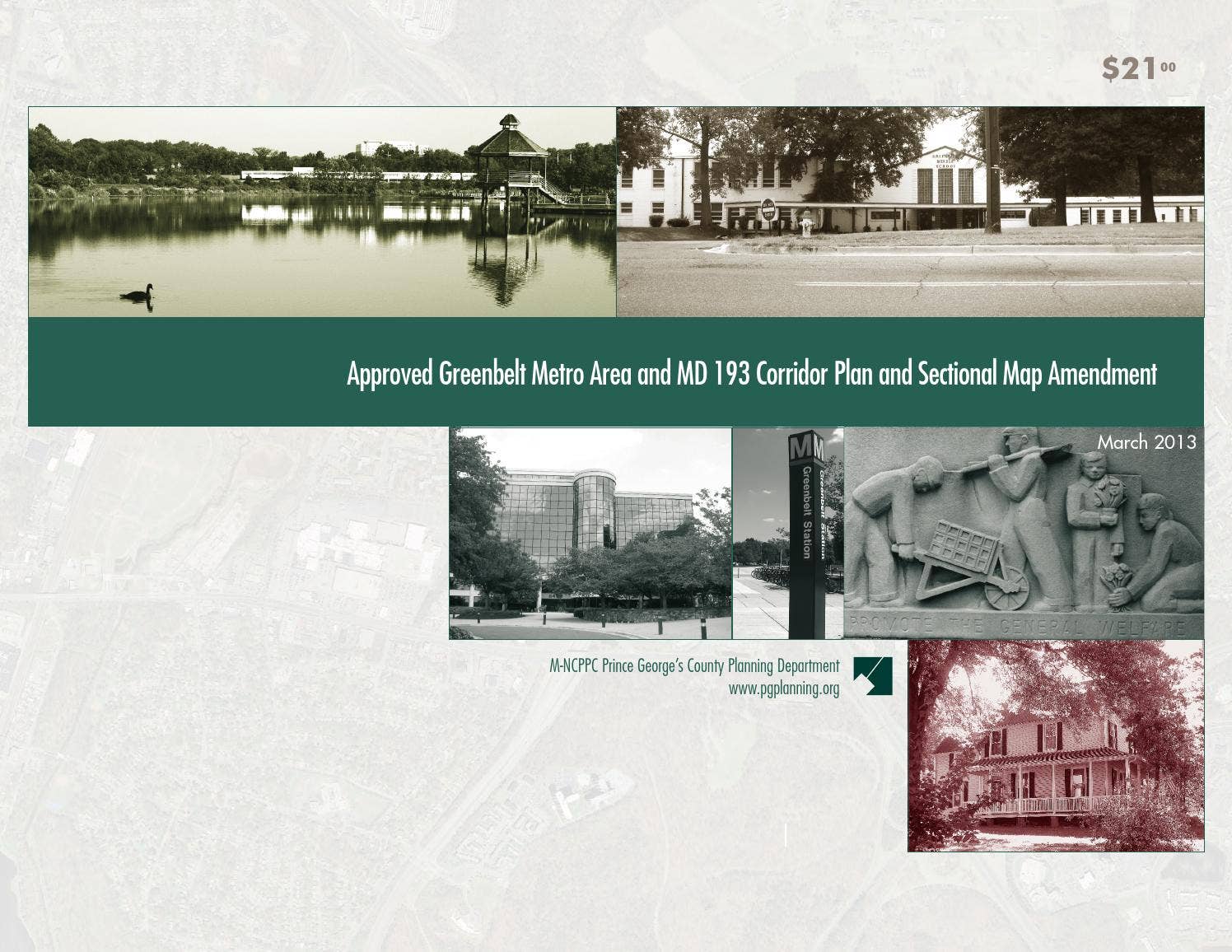 Greenbelt Metro Area and MD 193 Corridor Sector Plan and Sectional Map ...