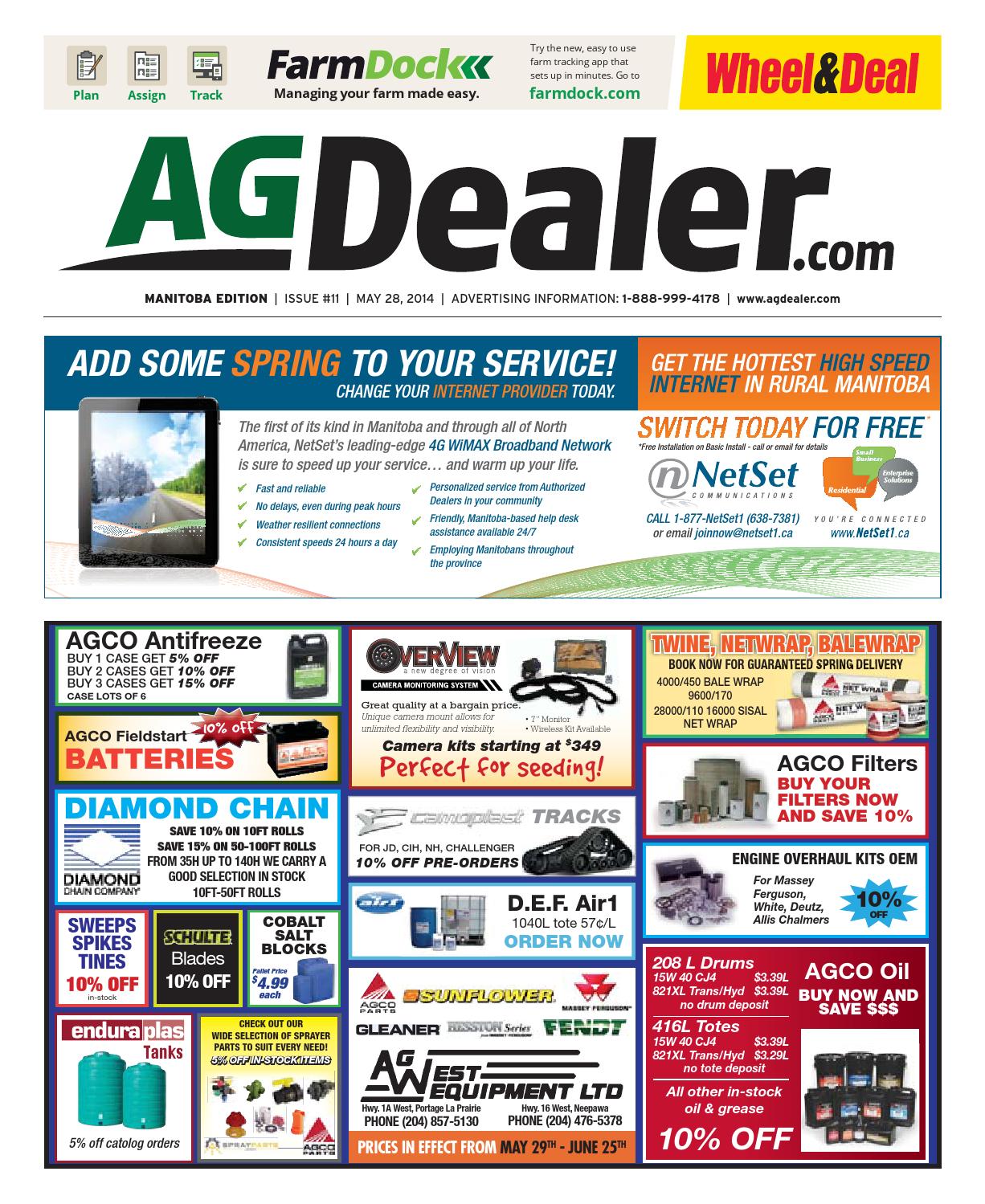 Wheel &amp; Deal Manitoba, May 28, ...