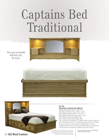 E & G Amish Furniture 2014 E&S 实木 Creations 家具目录 / Bedrooms / 第 18 页