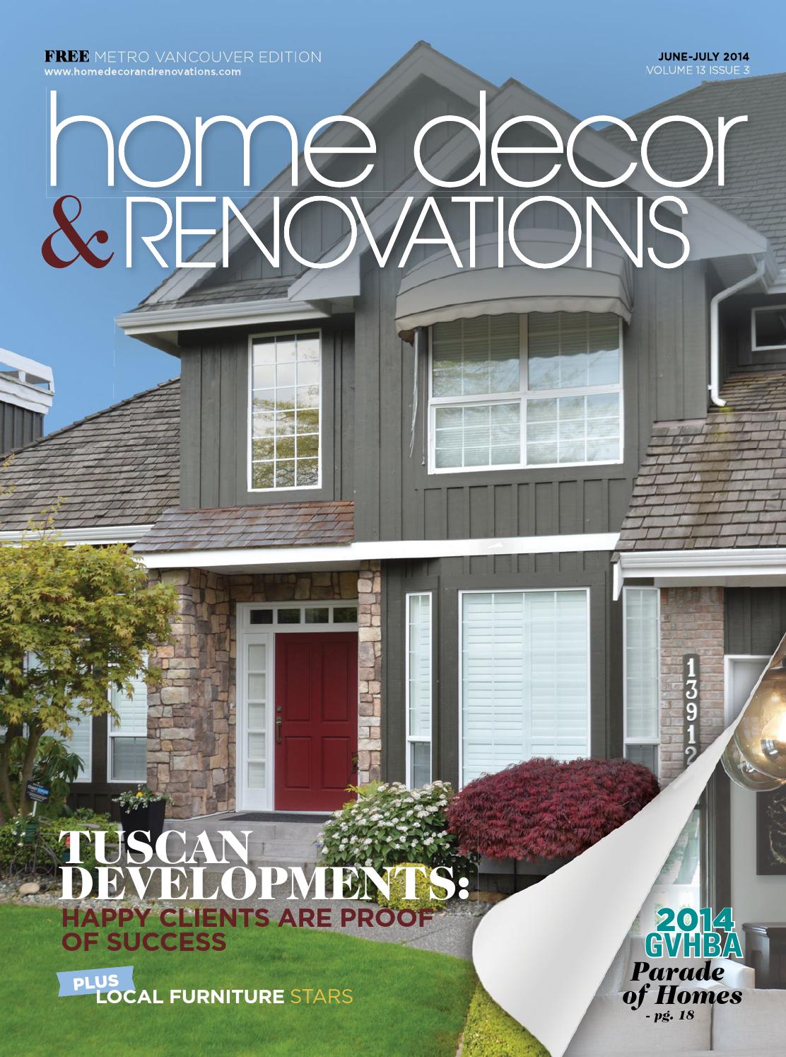 vancouver home decor amp renovations jun jul 2014 by vancouver home decor amp renovations jun jul 2014 by