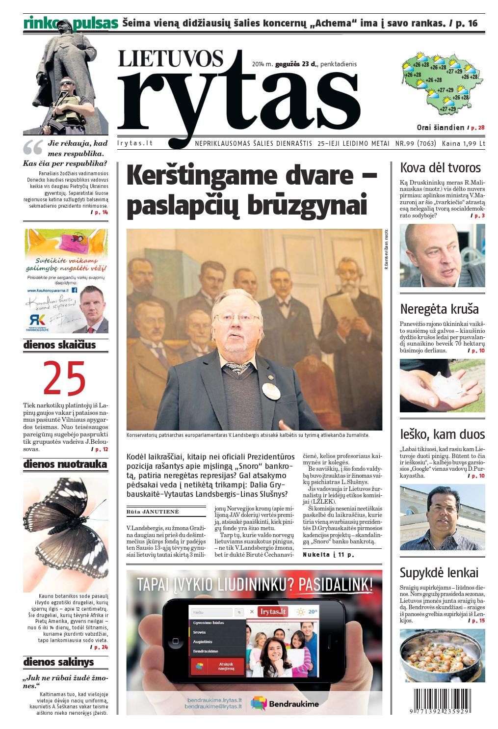 Lietuvos rytas by Lietuvos Rytas Issuu