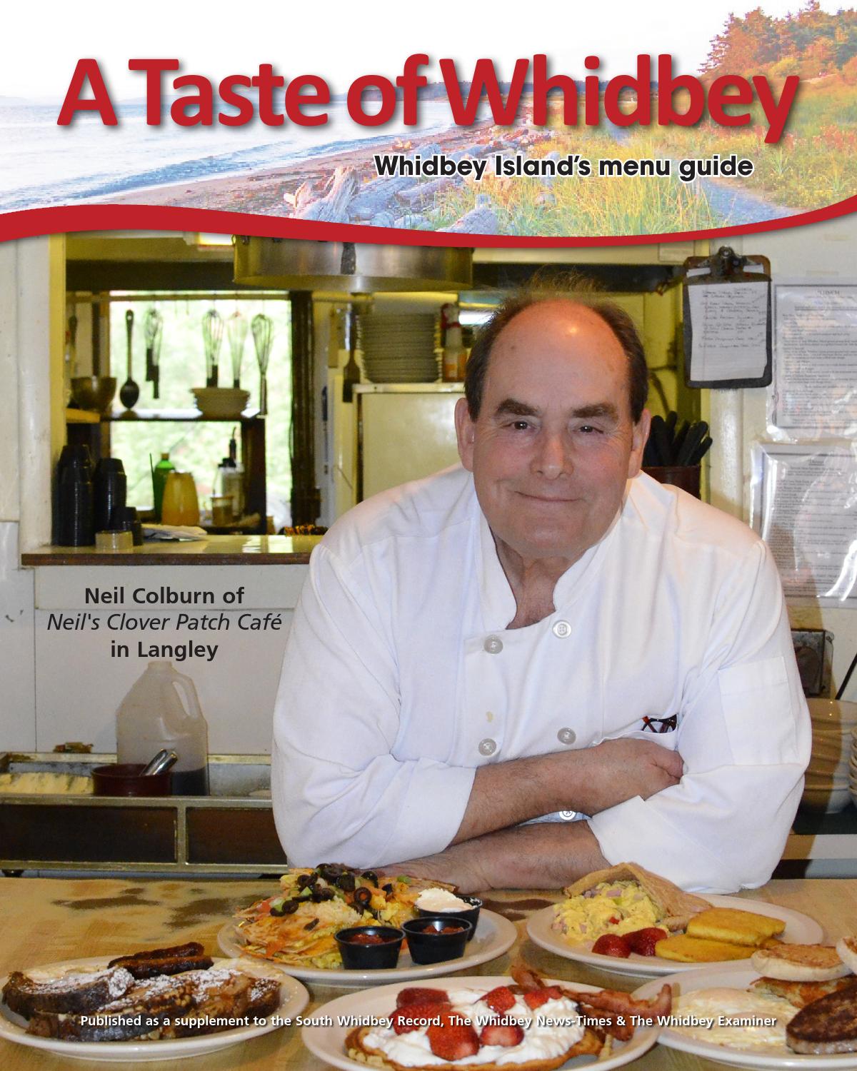 Whidbey Island's Menu Guide A Taste of Whidbey by Sound Publishing