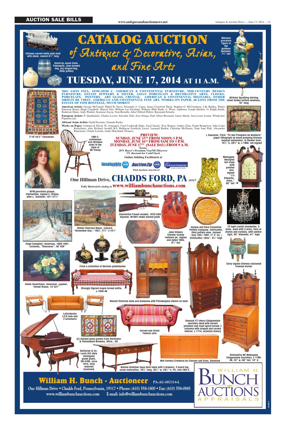 Antiques & Auction News 061314 by Antiques & Auction News Issuu