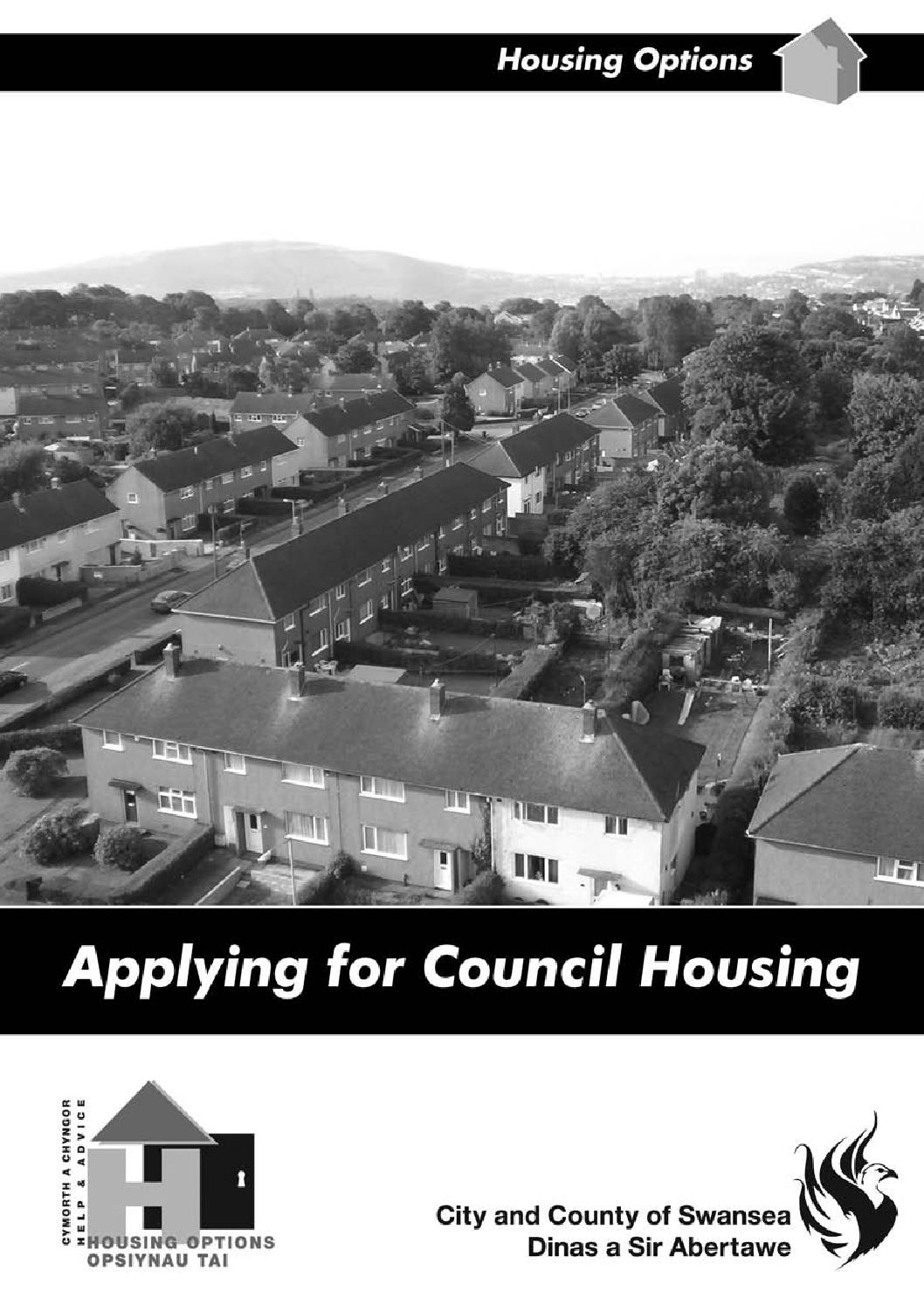 Applying for Council Housing by City and County of Swansea Issuu