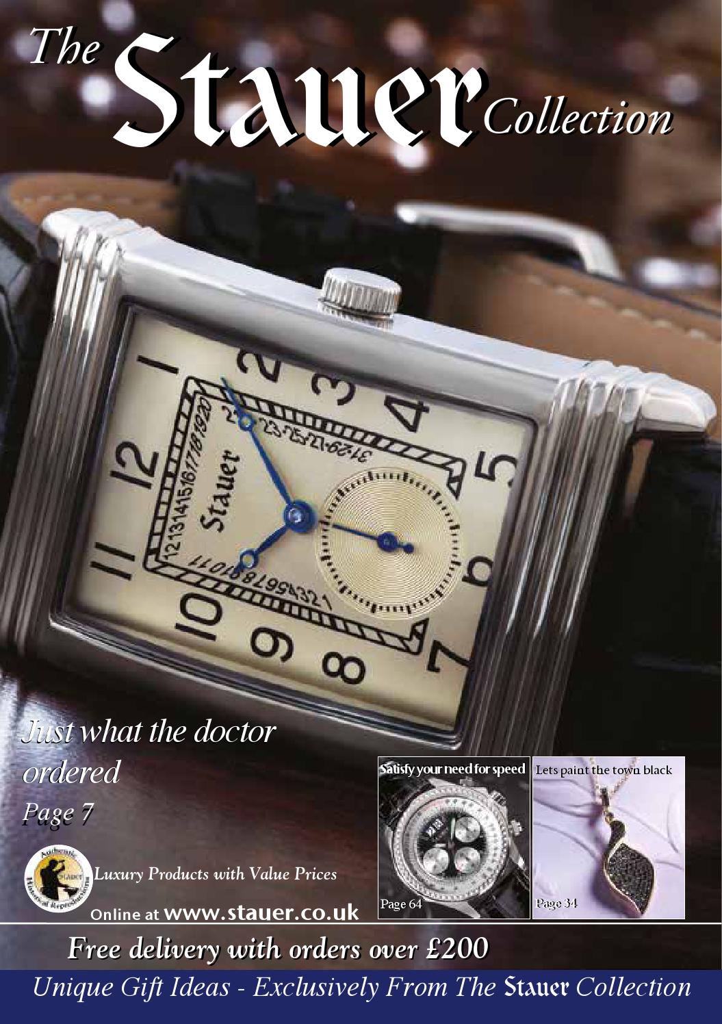 stauer watch 20410