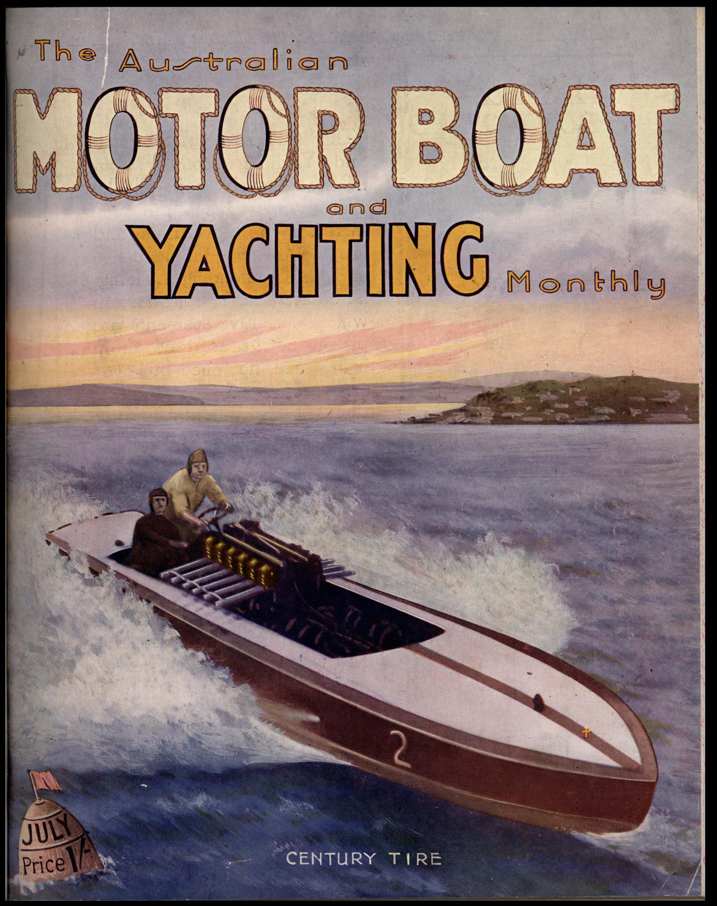 Australian Motor Boat and Yachting Monthly July 1925 by Australian
