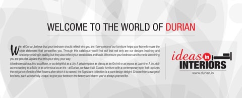 Durian Industries Ltd Signature 家具产品集 2014, Bedrooms 第 2 页