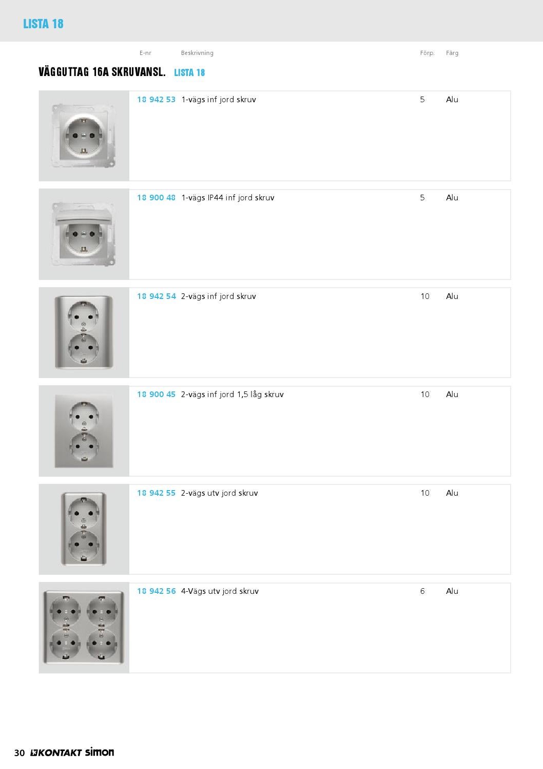 Kontakt Simon katalog 2014 Svensk by HIRVI AS Issuu