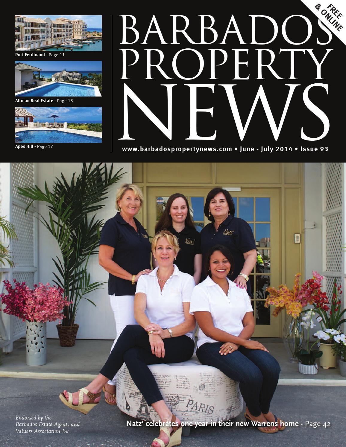 Barbados Property News June/July 2014 by Hiltop Publications Ltd Issuu