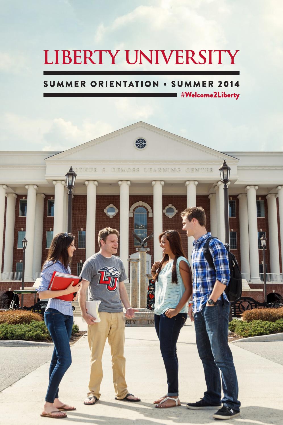 2014 Summer Orientation Booklet By Liberty University Issuu