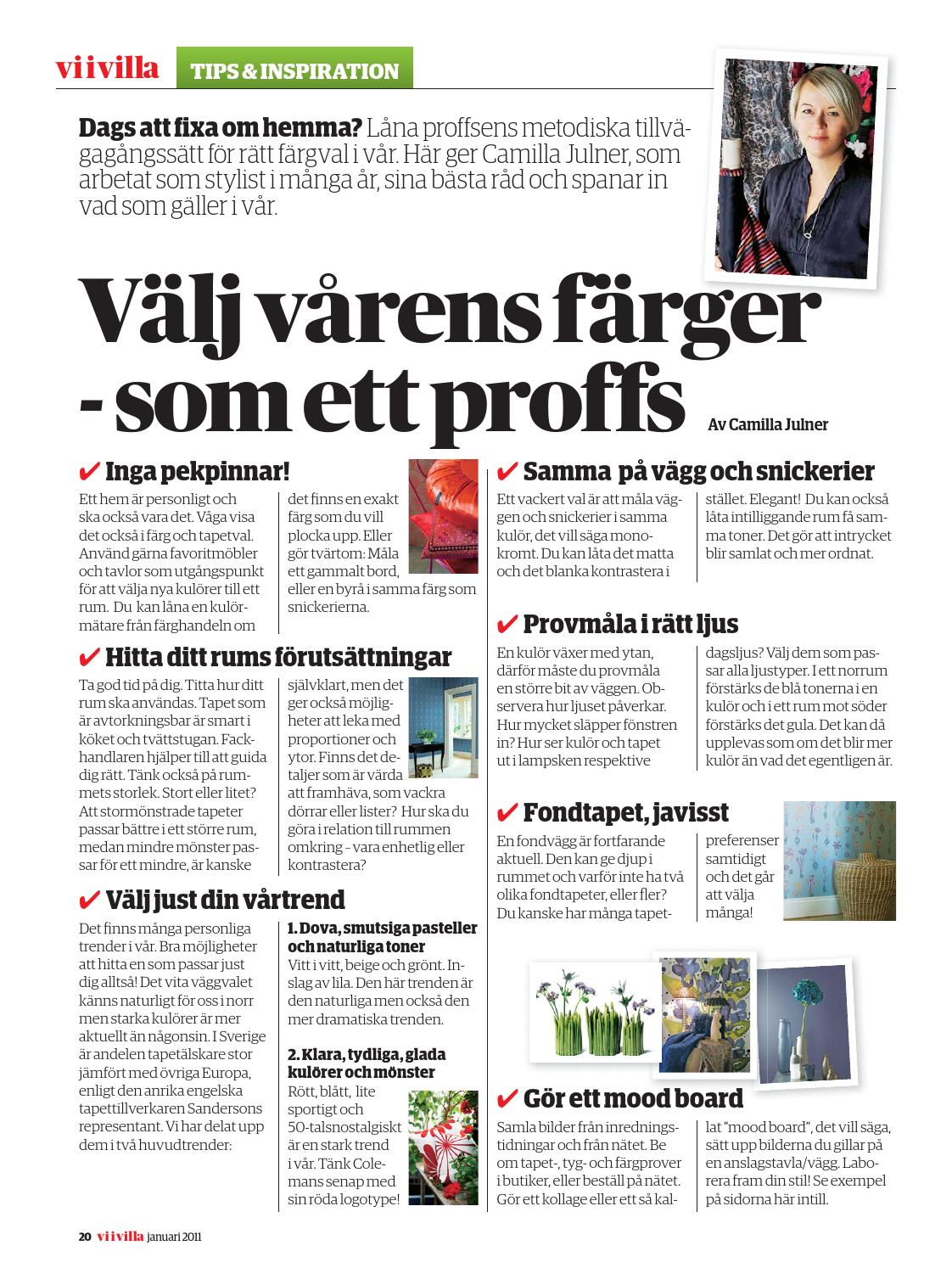 Vi i Villa nr 1 2011 by Vi i Villa - Issuu