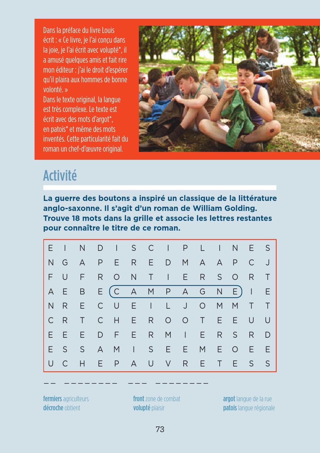 La guerre de boutons by ELI Publishing Issuu