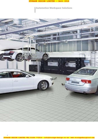 Storage Design Limited 家具目录 · Sdl automotive workspace solutions 第 4 页