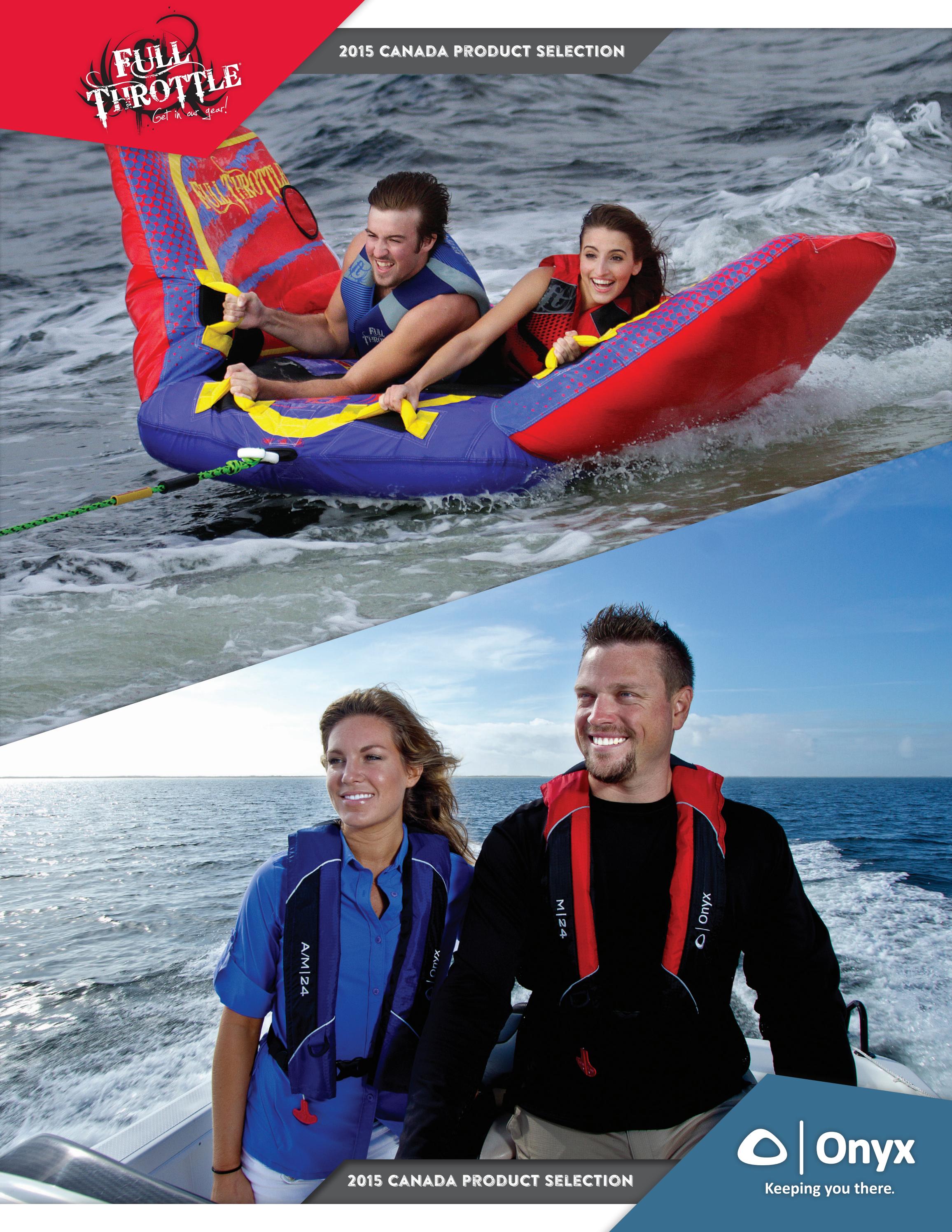 2015 CANADA Spring Full Throttle and Onyx Catalog by Absolute Outdoor