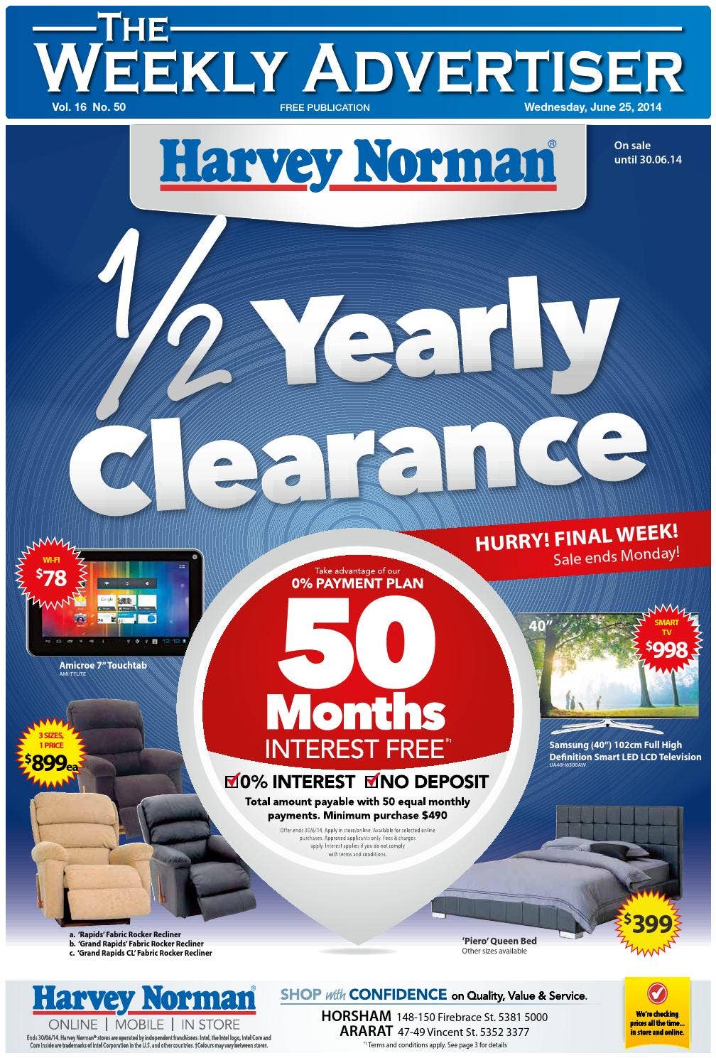 The Weekly Advertiser - Wednesday, June 25, 2014 by The Weekly ...