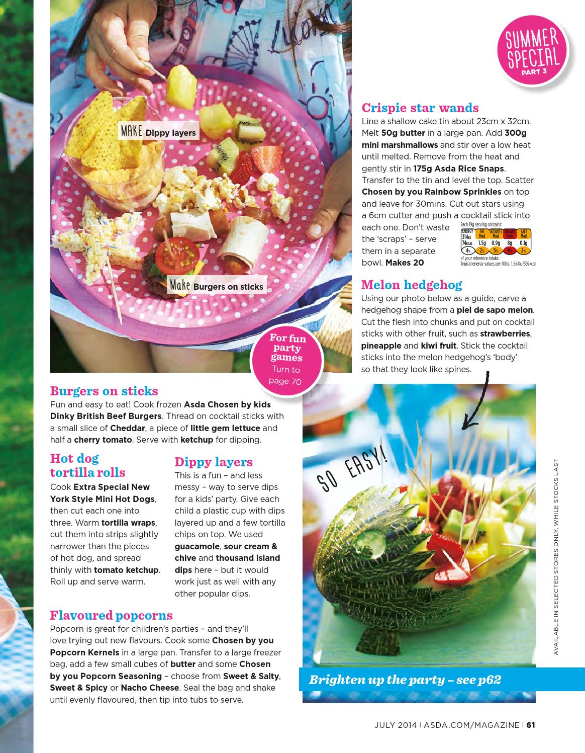 Asda Magazine July 2014 by Asda Issuu