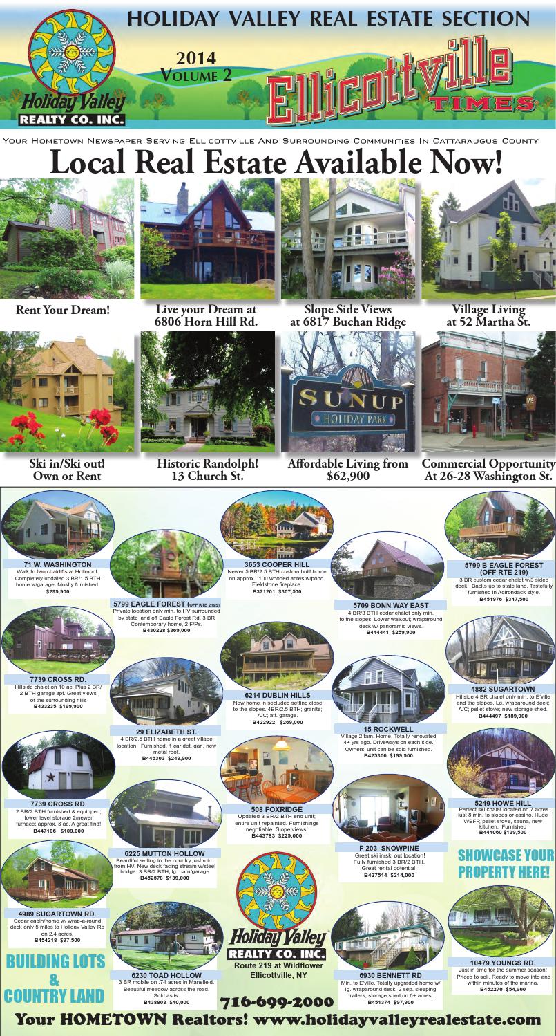 Holiday Valley Real Estate Volume 2 by Community Source Issuu