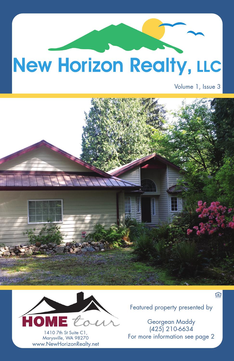 New Horizon Realty, LLC, Volume 1, Issue 3 by TREB Executive Marketing