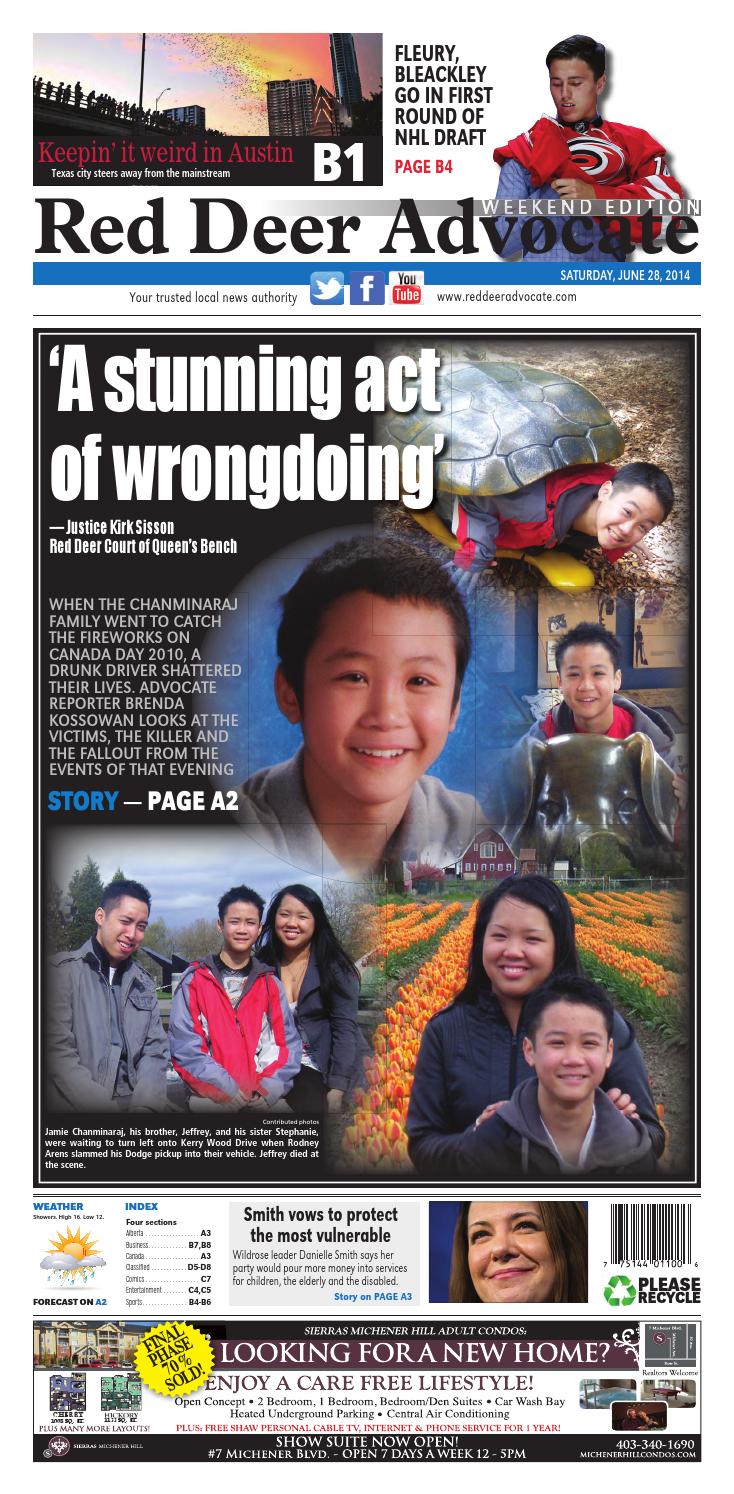 Red Deer Advocate, June 28, 2014 by Black Press Media Group - Issuu