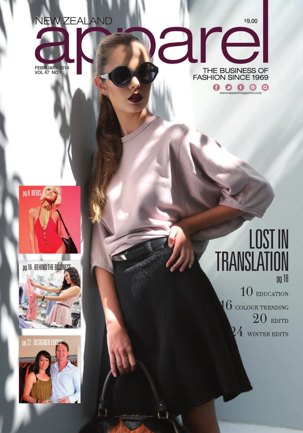 Apparel Magazine // February 2014 by Review Publishing Ltd Issuu