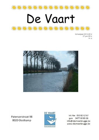 VBS De Vaart - Schoolkrant 2013-2014 - nr. 6 by VBS De Vaart - Issuu