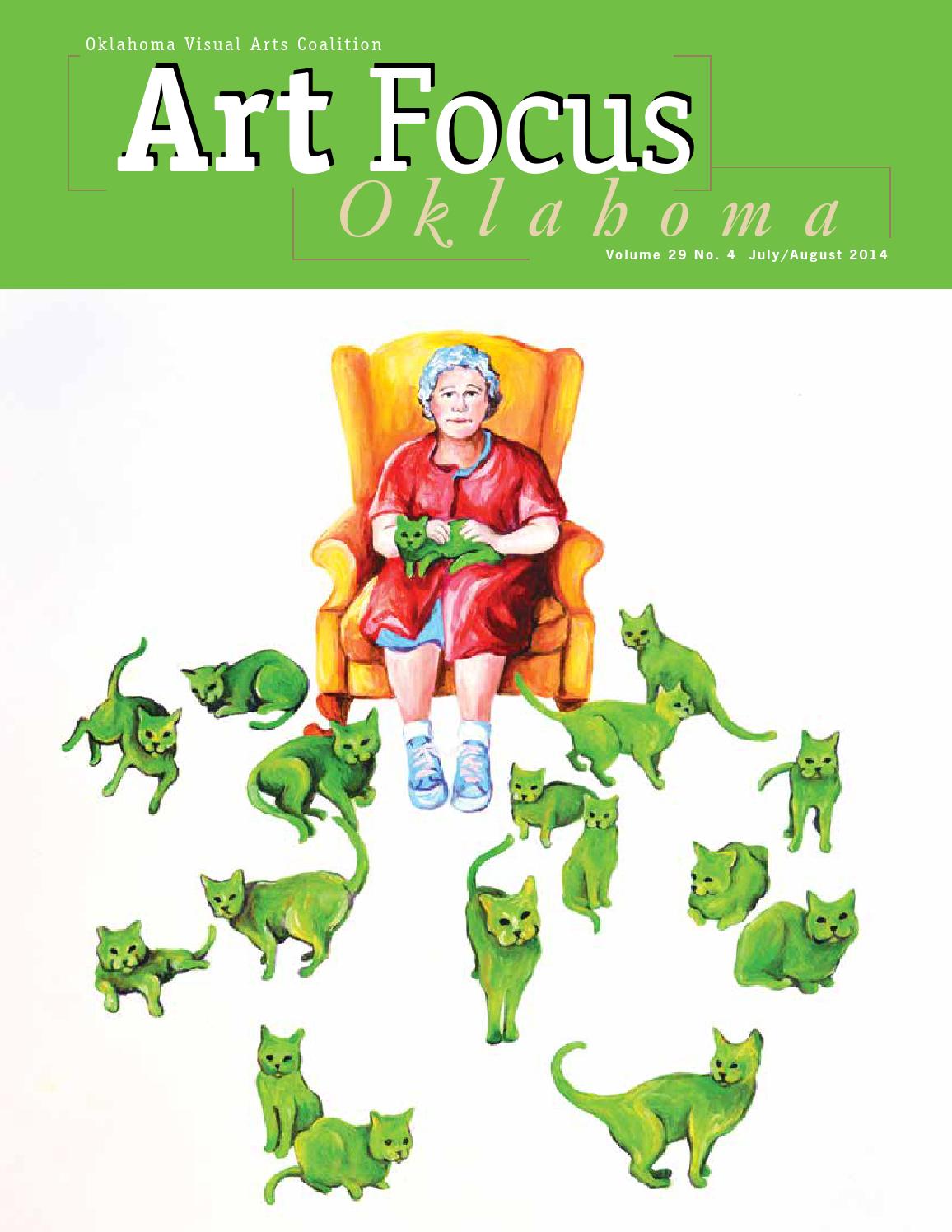 Art Focus Oklahoma, July/August 2014 by Oklahoma Visual Arts Coalition