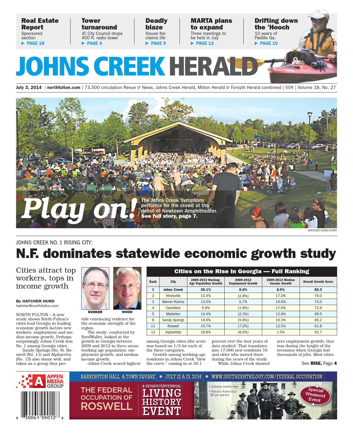 Johns Creek Herald, July 3, 2014 by Appen Media Group Issuu